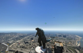 GTA 5 recebe novo mod com Godzilla no PC