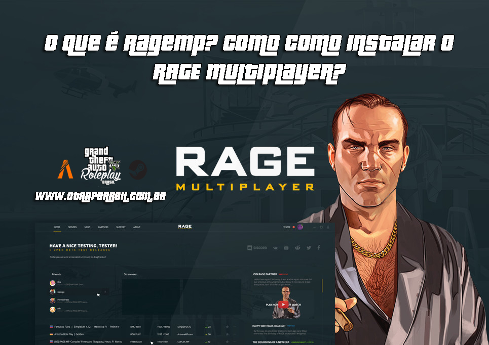 O que é Ragemp? Como como instalar o RAGE Multiplayer