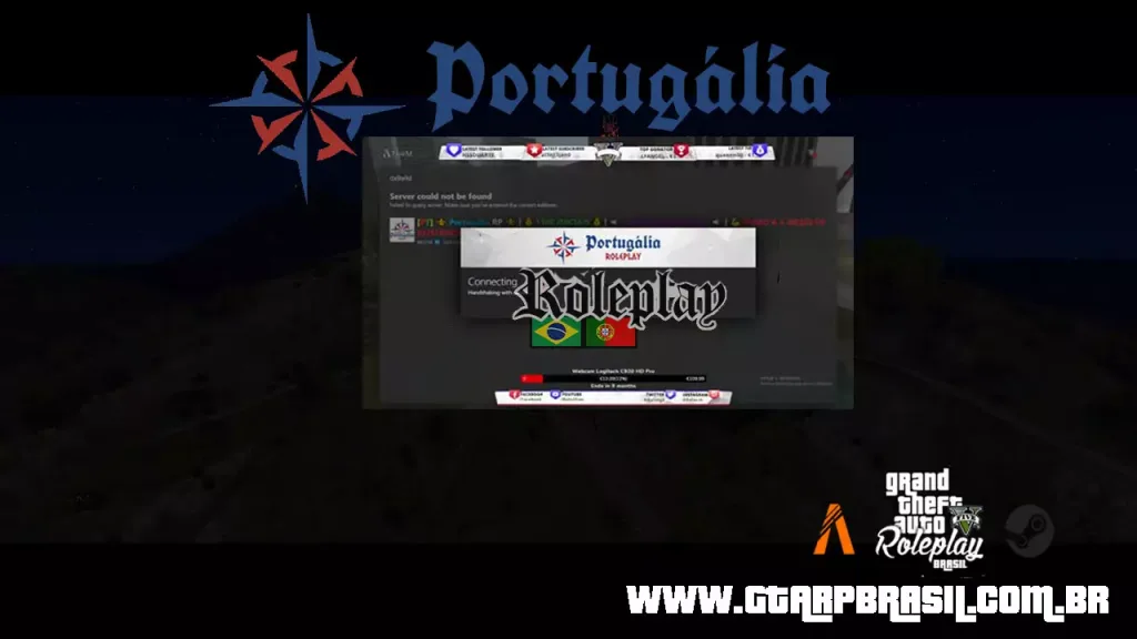 Portugalia RP Servidor GTA Roleplay Portugal