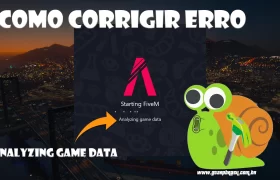 Como corrigir o erro fivem analyzing game data